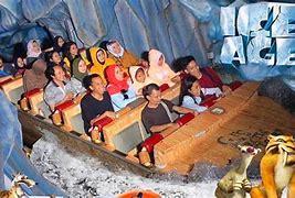 Dalam Wahana Ice Age Dufan